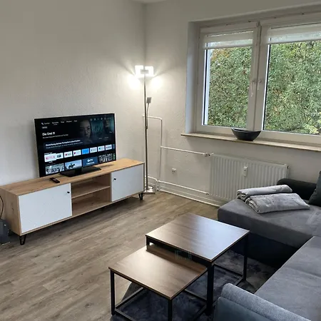 1#netflix &wlan &kingsize Bett &kaffee Maschine & Zentral & 500m Innenhafen & 2 Min U Bahn