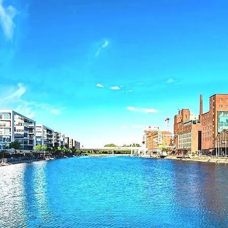 1#netflix &wlan &kingsize Bett &kaffee Maschine & Zentral & 500m Innenhafen & 2 Min U Bahn Apartmán