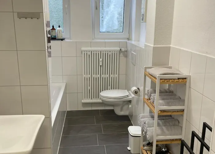 1#netflix &wlan &kingsize Bett &kaffee Maschine & Zentral & 500m Innenhafen & 2 Min U Bahn