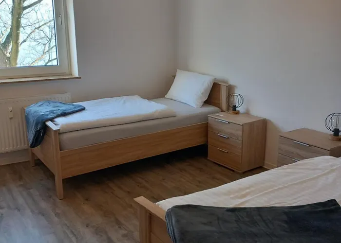 Apartmán 1#netflix &wlan &kingsize Bett &kaffee Maschine & Zentral & 500m Innenhafen & 2 Min U Bahn