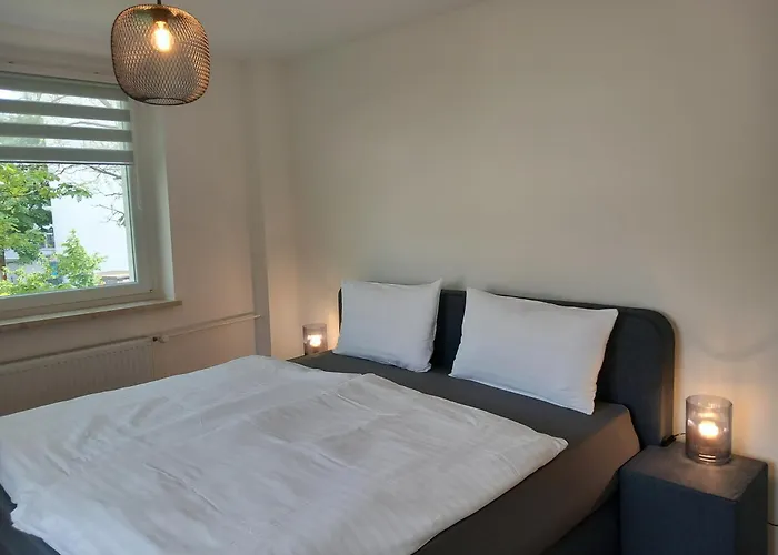 1#netflix &wlan &kingsize Bett &kaffee Maschine & Zentral & 500m Innenhafen & 2 Min U Bahn *