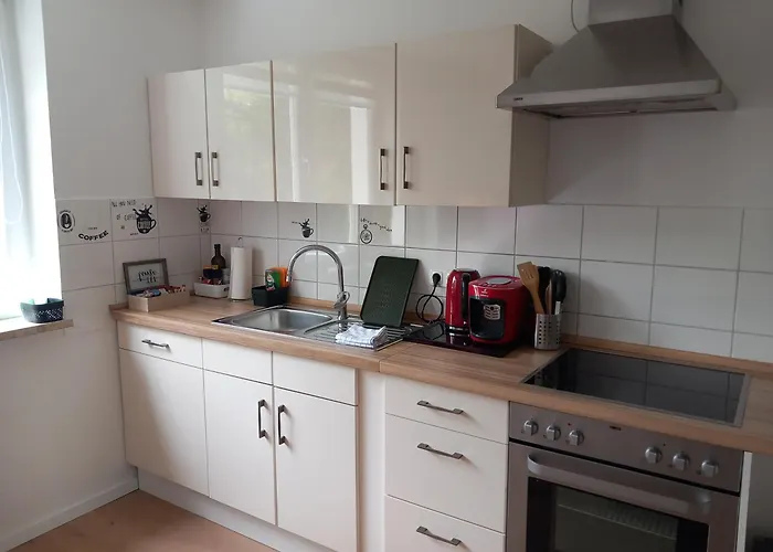 1#netflix &wlan &kingsize Bett &kaffee Maschine & Zentral & 500m Innenhafen & 2 Min U Bahn Appartement Duisbourg